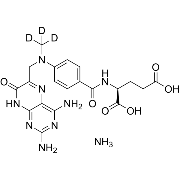 7-Hydroxymethotrexate-d3 ammonium (7-Hydroxymethotrexate-d3)